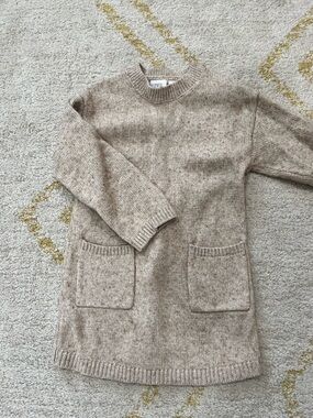 Zara Beige Knit Sweater